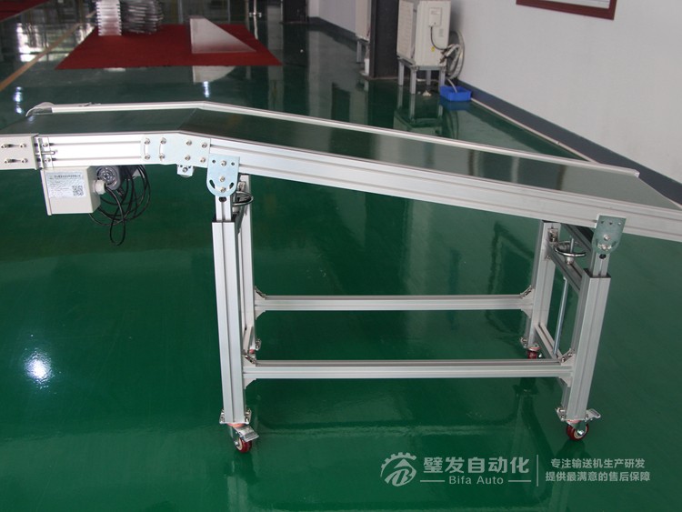 機(jī)械手配套標(biāo)準(zhǔn)高端帶平臺(tái)皮帶輸送機(jī)