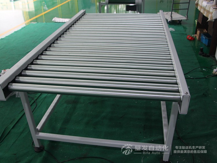 1000W碳鋼烤漆結構動力滾筒線