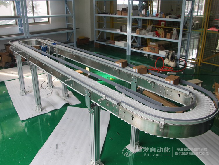 環形轉彎塑料鏈板線 環形轉彎塑料鏈板線