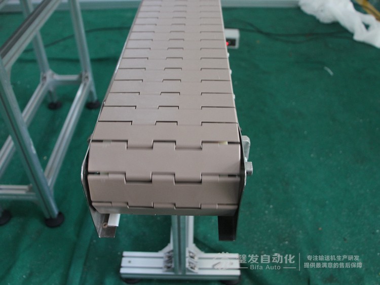 直角電機不銹鋼側板型材支架塑料鏈板線